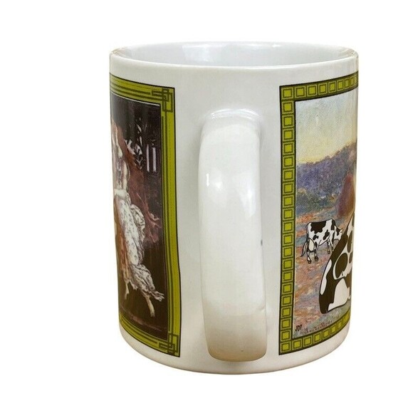 VTG 2002 Collectible Classical Cows Art Monet Quirky Humor Sherwood Brands - Picture 9 of 13